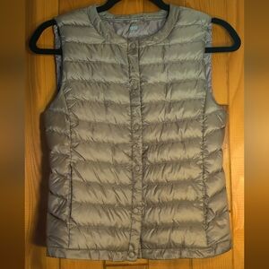 Uniqlo Women's Quilted Puffer Vest - Golden Brown